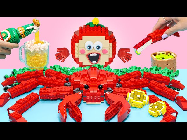 🔴 [LIVE] Best Of LEGO Mukbang Giant King Crab – ASMR Eating Sound || Lego MUKBANG