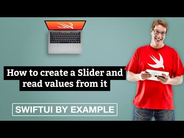 How to create a Slider and read values from it - SwiftUI by Example