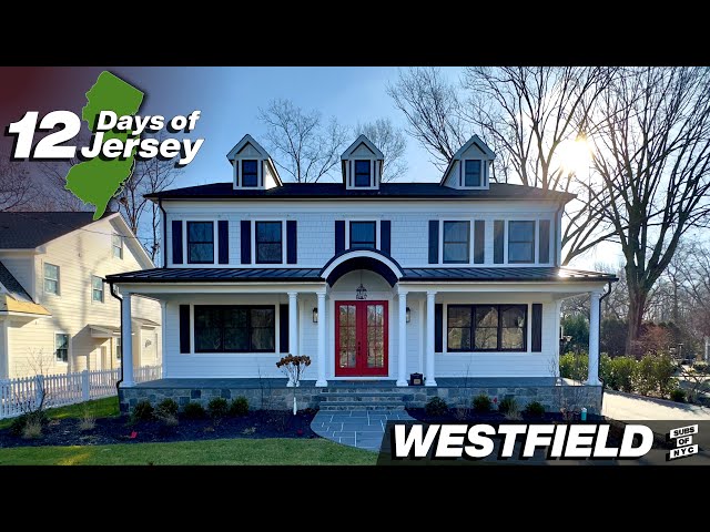 Inside a Westfield NJ New Construction Home with GRAND Porch for the #12DaysofJersey