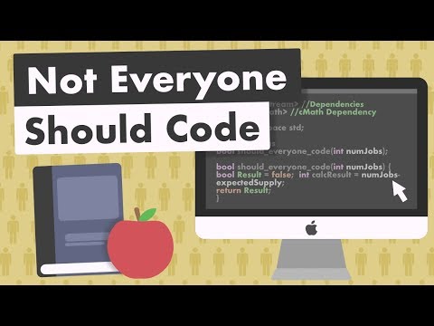 Not Everyone Should Code