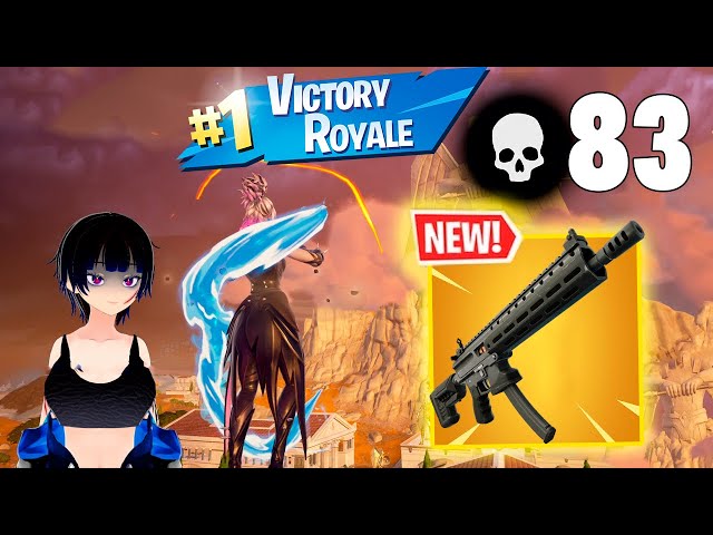 83 Elimination Solo vs Squads Wins | Girl Play Fortnite Chapter 5 Gameplay Season 2