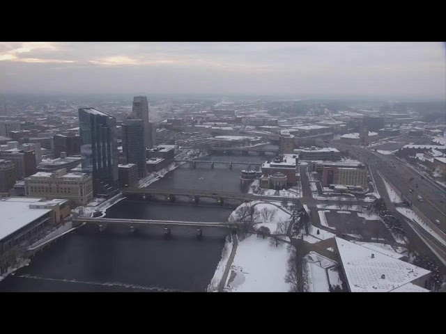 Grand Rapids, MI ahead of a Christmas Weekend Blizzard