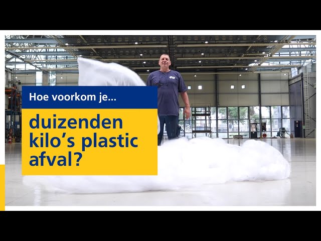 How do you prevent thousands of kilos of plastic waste? | Dutch railways