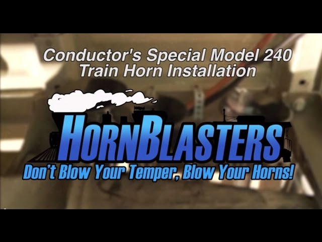 Hornblasters Conductor's Special Model 240 Train Horn