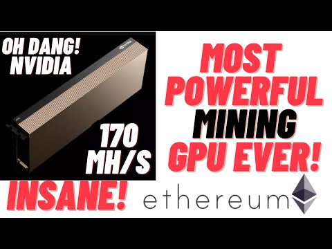 Nvidia CMP 170HX! The most powerful GPU for Ethereum Mining!