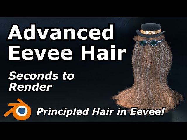 Advanced Hair Materials for Eevee | Custom Eevee Principled Hair Tutorial
