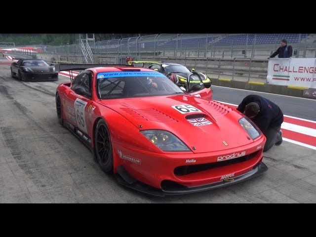 Ferrari 550 GTS Maranello GT1 ProDrive GLORIOUS V12 SOUND