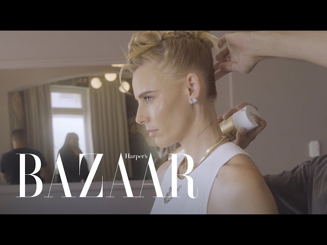 Model Lauren Wasser Gets Ready for The Louis Vuitton Show in Paris | Harper's BAZAAR