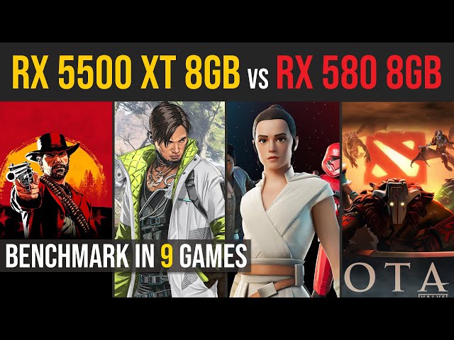 RX 5500 XT 8GB vs. RX 580 8GB test in 9 games | 1080p
