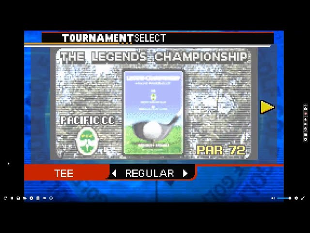 ESPN Final Round Golf 2002 (GBA) Tournament Pacific C.C. The Legends Championship