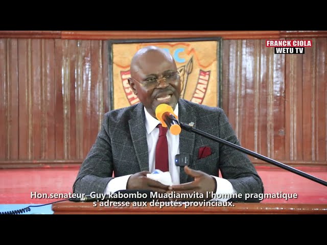 #mbujimayi le pragmatique hon.Guy Muadiamvita élu sénateur du kasaï oriental.