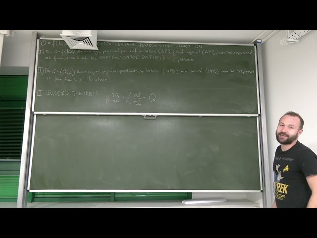 52. IEA: Properties of linearly homogenous functions