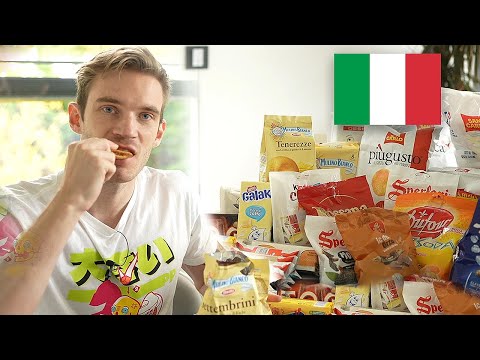 I ate every single Italian snack.