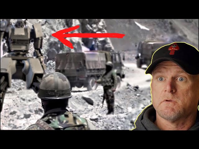 China Deploys World's First Infantry Robot Army (Marine Reacts)