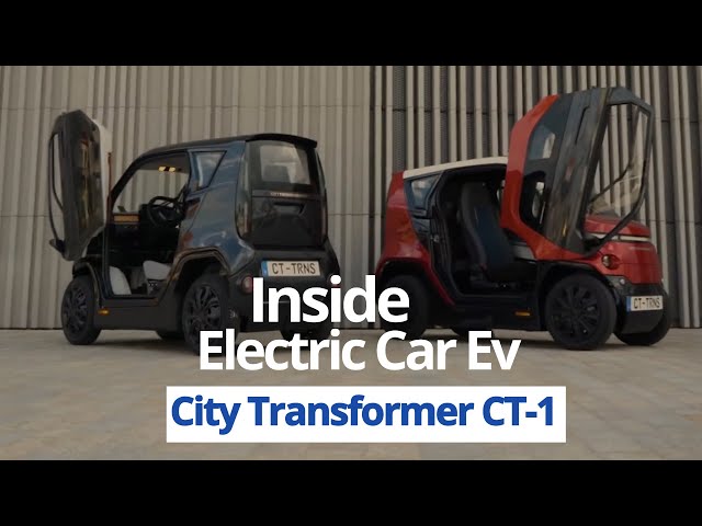INSIDE Electric Car: The CT-1 City Transformer  #cheapest #rewiew  #news #bestsmallelectriccar #usa