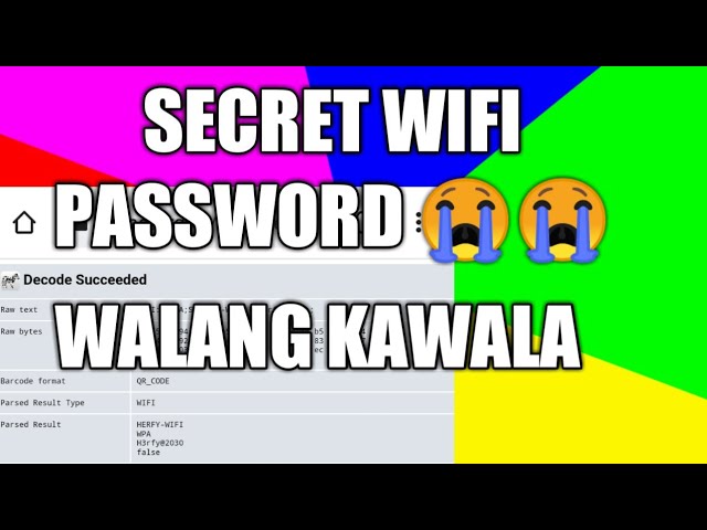 Paano malaman ang Wifi Password ng iyong kapit bahay|Gamit ang iyong cell phone