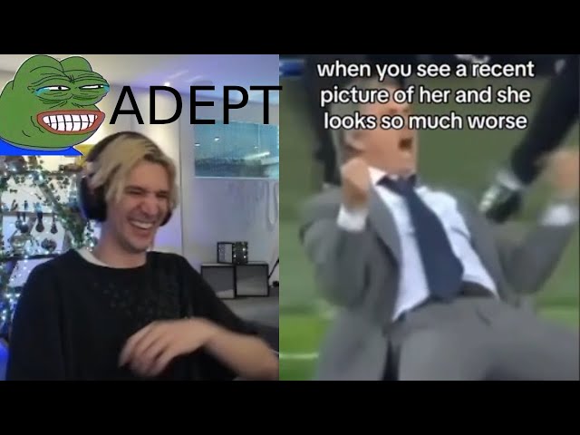 xQc reacts to TikTok when you see her recent picture looks worse (with chat!)