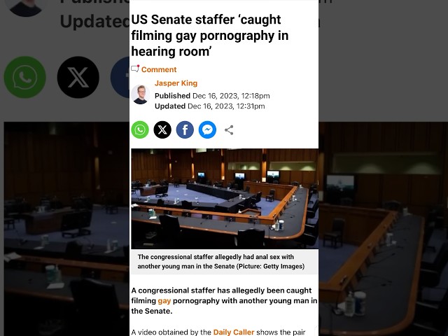 Let’s talk about this Senate Twink… #senatehearing