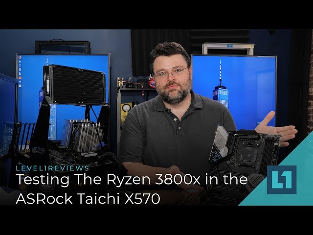 Testing The Ryzen 3800x In The ASRock Taichi X570 -- Faster Than The 9900k?
