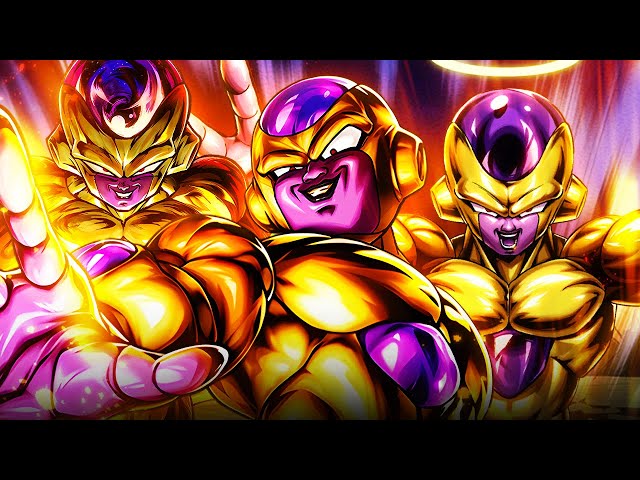 THE GOLDEN BLIGHT OF DOOM! THE TRIPLE GOLDEN FRIEZA TEAM WREAK HAVOC! | Dragon Ball Legends