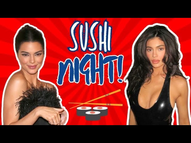 Kendall And Kylie Jenner's Night Out At Sushi Park With Brandon Davis And Ashley Benson