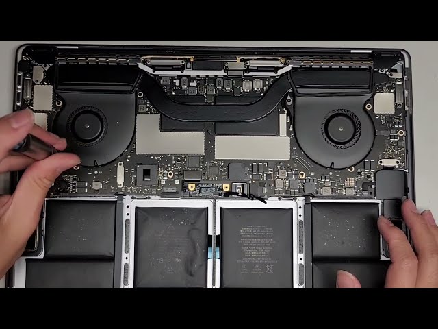 15" Inch MacBook Pro A1707 Late 2016 Disassembly Battery Trackpad Touchpad Replacement Repair Easier