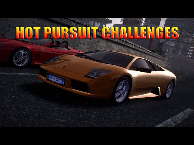NFS Hot Pursuit Challenges - Lamborghini Murcielago Coupe (Challenge #65 Hard)