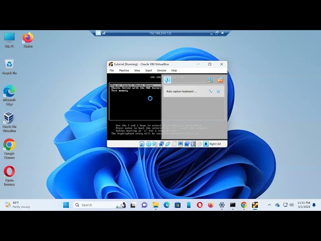 Installation of Linux Ubuntu Server