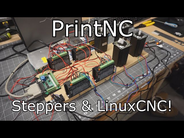 PrintNC - Stepper Wiring & LinuxCNC Discussion!