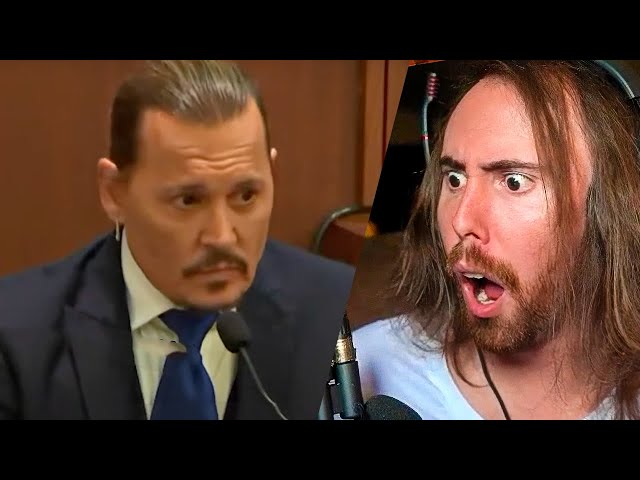 Johnny Depp Trial Is A Disaster... | Asmongold Reacts