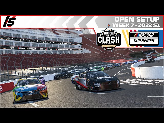 The NASCAR Clash at the Coliseum - iRacing eNASCAR
