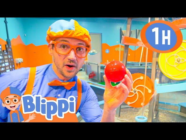 Blippi Visits a Childrens Museum | 1 HOUR OF BLIPPI | Science Videos for Toddlers | Blippi Toys