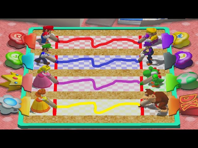 Mario Party 4 - All Minigames (Master Difficulty)