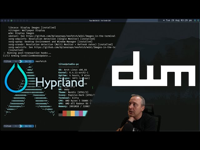 Hyprland and DWM Configs