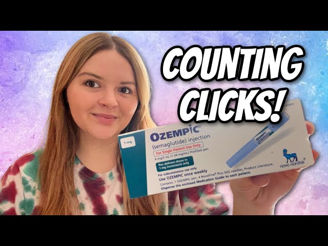 Counting Clicks for Your OZEMPIC Injection - How to Get the Right Dosage Based on the Click Chart