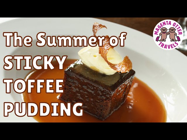 Sticky Toffee Puddings I Ate this Summer in England #foodie American Eats Sticky Toffee Pudding