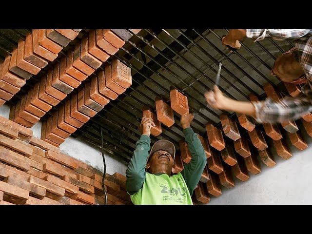 Genius Construction Workers Use An Incredible Technique - Modern Construction Technologies