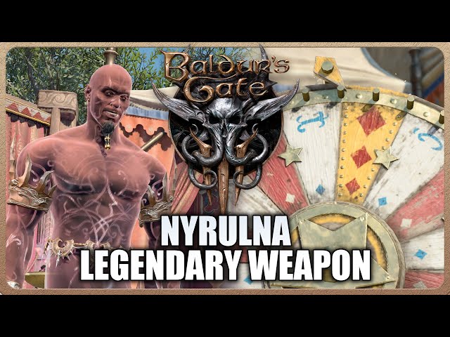 Baldur's Gate 3 - How to get Nyrulna Legendary Spear (Legendary Weapon)