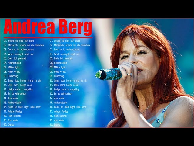 Andrea Berg Greatest Hits 2022 - Andrea Berg Playlist