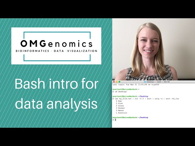 Introduction to bash for data analysis