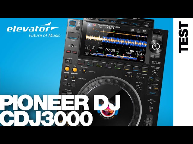 Pioneer DJ CDJ-3000 - Media Player - Unboxing & Test