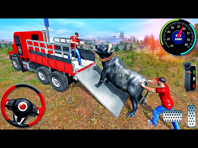 Animal Indian Transport Truck Simulator - Real Zoo Transporter Offroad Driving - Android GamePlay