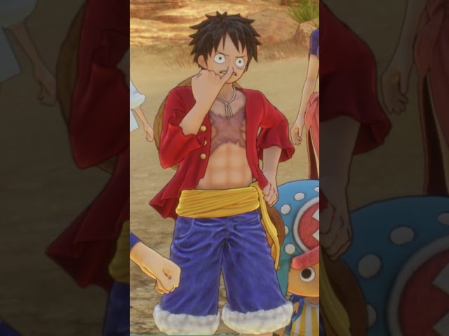 Luffy Picking His Nose | One Piece Odyssey (Funny Moments)