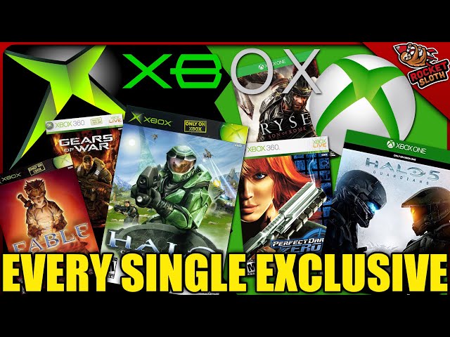 Every Xbox Exclusive EVER - The Downfall of Xbox Exclusives from OG Xbox to Next Gen