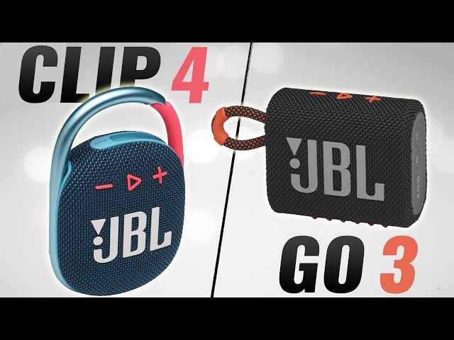One Is WAY Better! JBL Go 3 vs Clip 4 (Indoor & Outdoor Audio Samples)