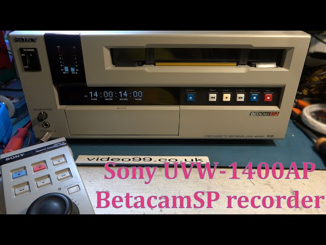 Sony UVW1400AP BetacamSP professional video recorder.  Can we fix it?