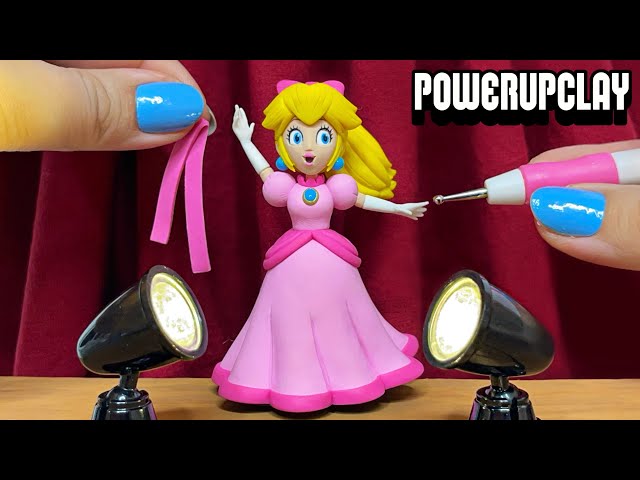 Making Princess Peach from Princess Peach Showtime! | Polymer Clay
