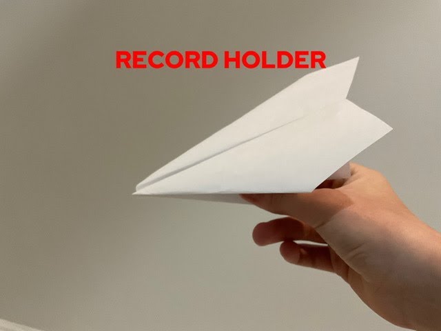 How to make a paper airplane! (UPDATED)