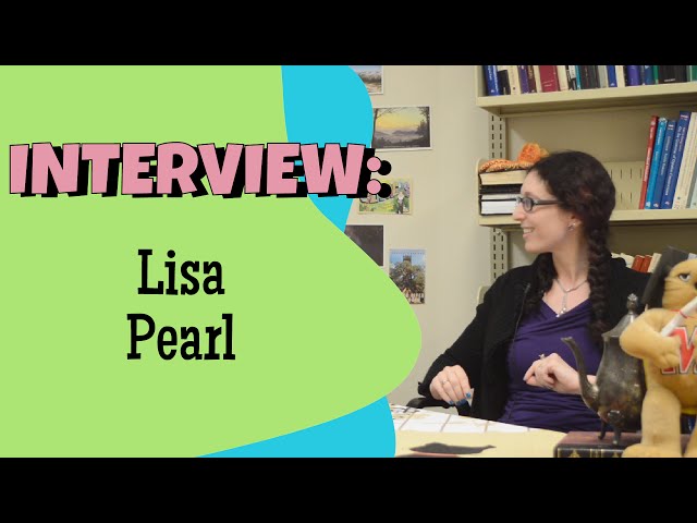 Interview with Lisa Pearl