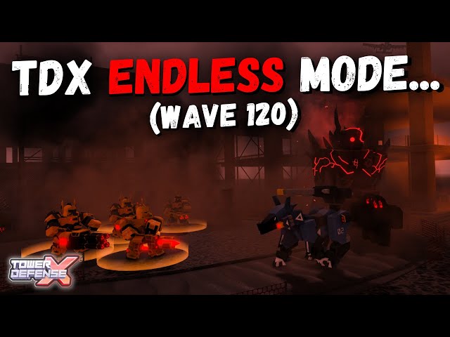 We Reached Wave 120 In TDX Endless Mode...